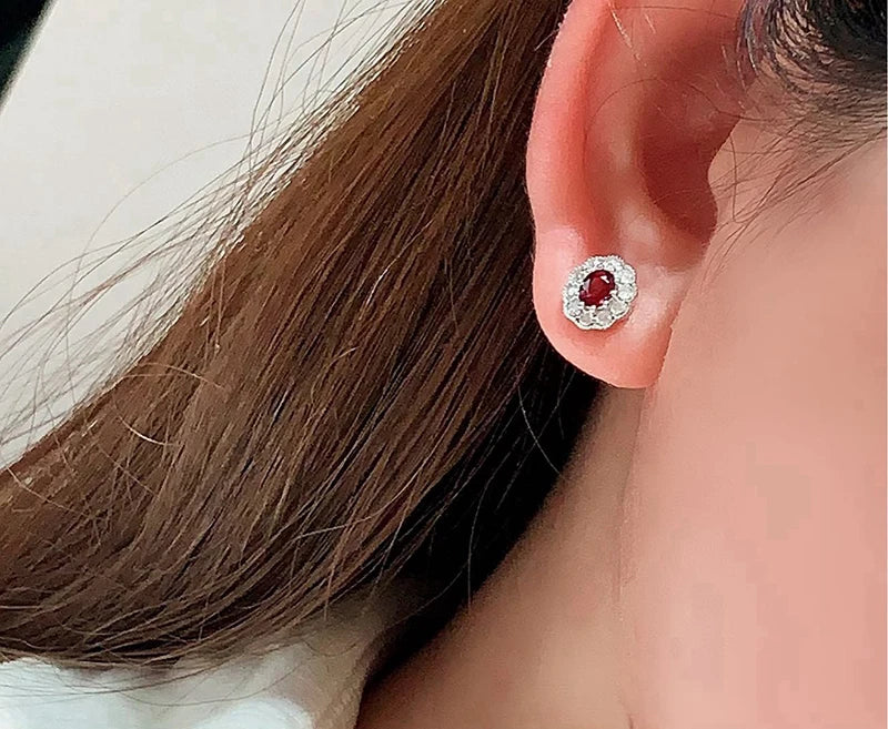 Éclat de Rubis™ Earrings