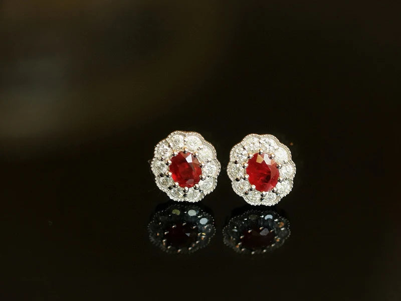Éclat de Rubis™ Earrings