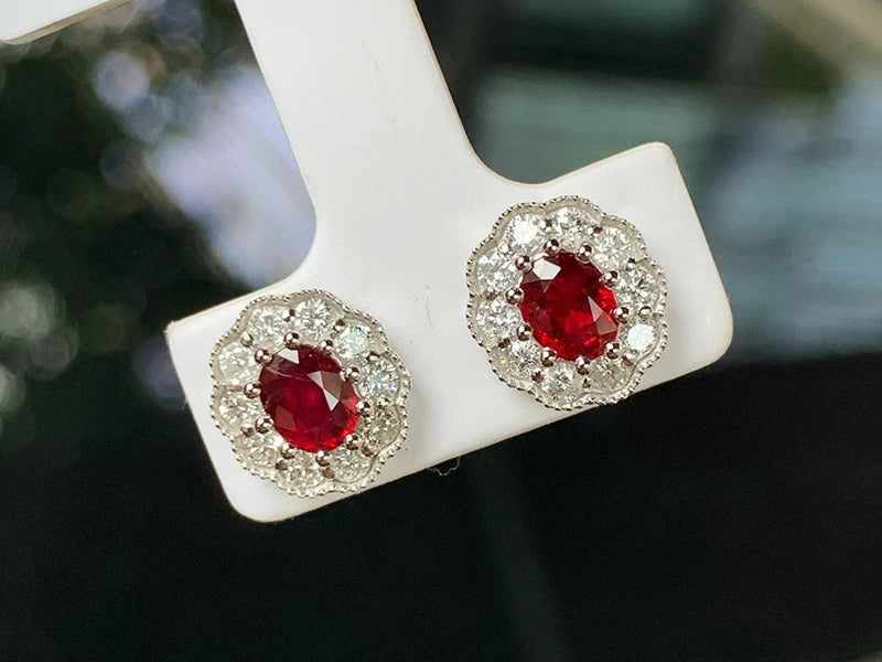Éclat de Rubis™ Earrings